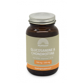 Glucosamine Chondroïtine met MSM, Vitamine C & D3 - 60 tabletten