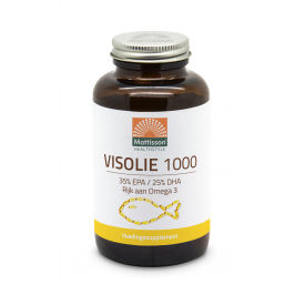 Omega-3 Visolie - DHA 250 mg & EPA 350 mg - 90 capsules