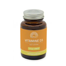 Vitamine D3 25mcg - 300 capsules