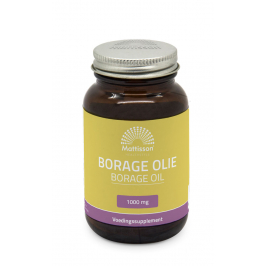 Borage Olie met vitamine E & GLA - 1000mg - 60 capsules