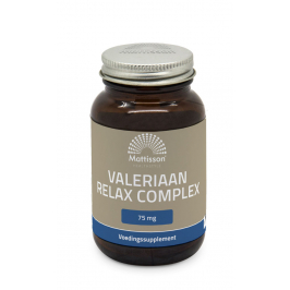 Valeriaan Relax Complex 75 mg - 60 capsules