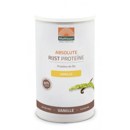 Rijst Proteïne poeder 80% - Vanille -  500 g