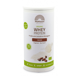 Biologische Wei Proteïne poeder 75% - Cacao - 450 g