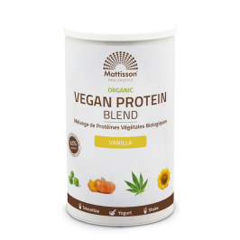 Biologische Vegan Proteïne Blend 63% - Vanille - 400 g