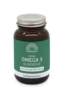 Vegan Algenolie - EPA 150mg / DHA 100mg - 60 capsules