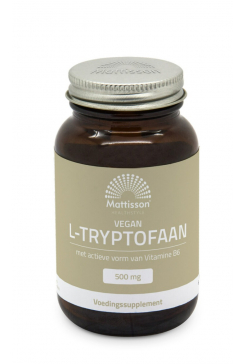 L-Tryptofaan 500mg - 60 capsules