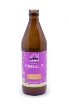 Biologische Kombucha - Rooibos & Rozemarijn - 500 ml