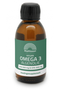 Vegan Algenolie Vloeibaar 1200mg - Omega 3 - 150 ml