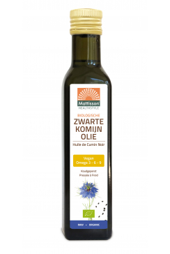 Biologische Zwarte Komijn olie - 250 ml