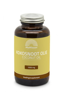 Kokosnoot olie 1000mg - 120 capsules