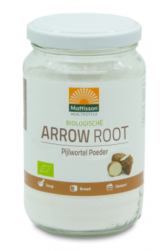 Biologische Pijlstaartwortel poeder - Arrowroot - 190 g