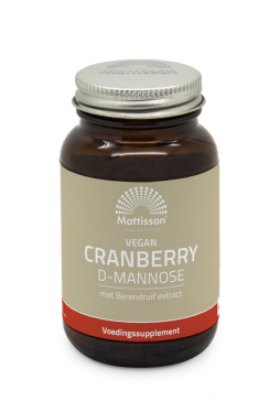 Cranberry D-Mannose met Berendruif extract - 90 tabletten 