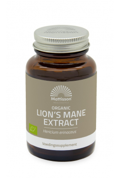 Biologisch Lion’s Mane extract 500 mg – 60 capsules