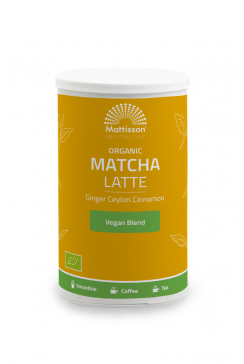 Biologische Matcha Latte - Gember Ceylon Kaneel - 140 g