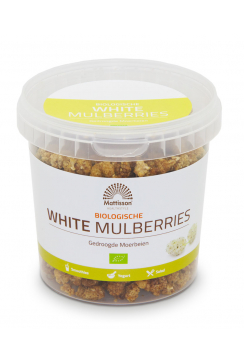 Biologische Witte Moerbeibessen - 300 g