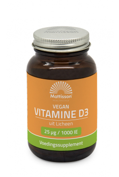 Vegan Vitamine D3 25mcg - 120 capsules