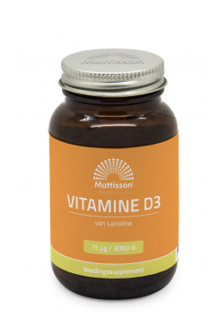 Vitamine D3 75 mcg - 240 capsules