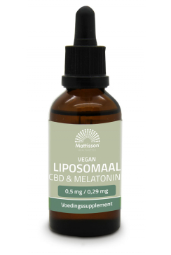 Vegan Liposomaal CBD & Melatonine - 30 ml