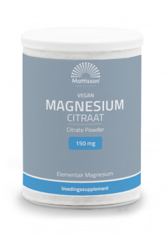 Magnesium Citraat poeder - 15% elementair Magnesium - 200 g