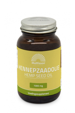 Hennepzaadolie 1000mg - 60 capsules