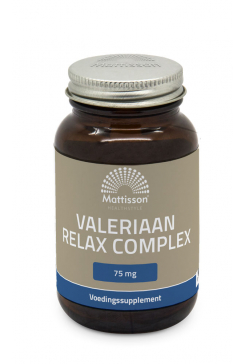 Valeriaan Relax Complex 75 mg - 60 capsules