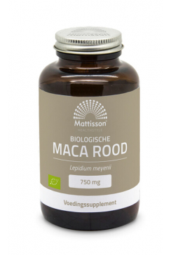 Biologische Rode Maca - 90 capsules