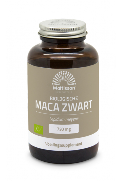 Biologische Zwarte Maca - 90 capsules