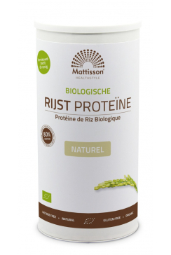 Biologische Rijst Proteïne Poeder 80% - Naturel - 500 g