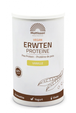 Erwten Proteïne Vanille 77% - 350 g