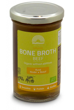 Biologische Runder Botten Bouillon - Beef Bone Broth - 240 ml