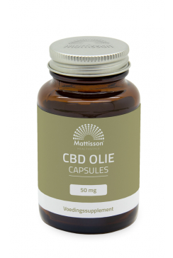 CBD olie 50mg - 30 capsules