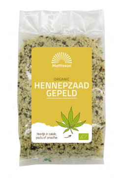 Biologisch Hennepzaad gepeld - 250 g