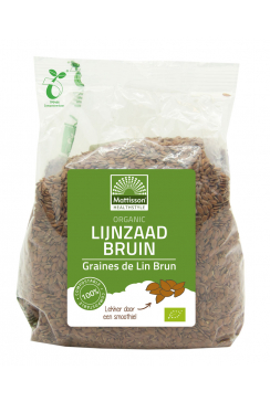 Biologisch Lijnzaad Bruin Heel - 400 g