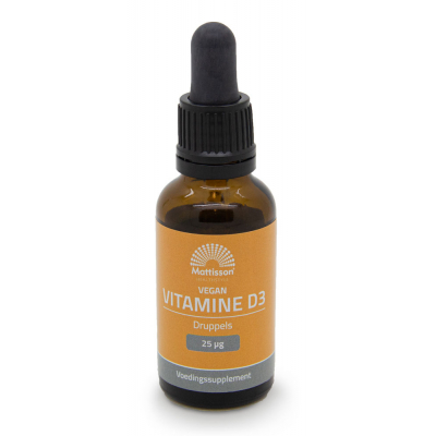 Vegan Vitamine D3 - 25 mcg - 25ml