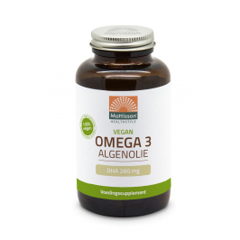 Vegan Omega-3 Algenolie - DHA 260mg - 120 capsules