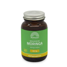 Biologisch Moringa Blad 400mg - 60 capsules