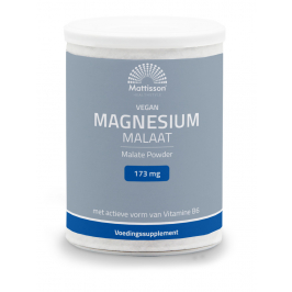 Magnesium Malaat poeder 173 mg - 11,5% elementair magnesium - 200 g