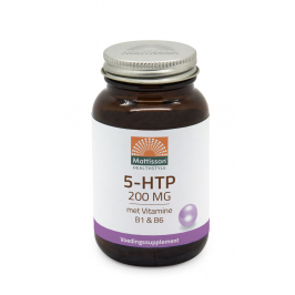 5-HTP met Vitamine B1 & B6 - 200mg - 60 capsules