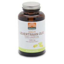 Levertraan Olie 1000mg - 120 capsules