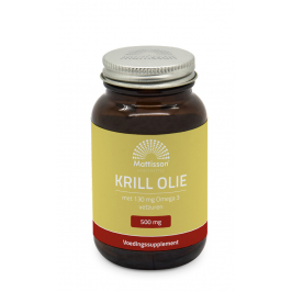 Krill olie Omega 3 - 500mg - 60 capsules