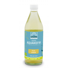 Biologische Aquakefir - Vijgen & Citroen - 500 ml