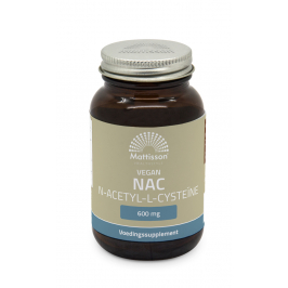 Vegan N-Acetyl-L-Cysteïne (NAC) 600 mg - 60 capsules