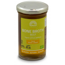 Biologische Runder Botten Bouillon - Beef Bone Broth - 240 ml