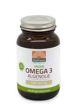 Vegan Omega-3 Algenolie - DHA 260mg - 60 capsules