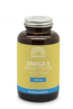 Omega-3 Visolie - DHA 120 mg & EPA 180 mg - 120 capsules