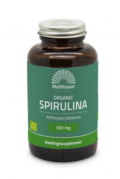 Biologische Spirulina 500mg - 240 tabletten