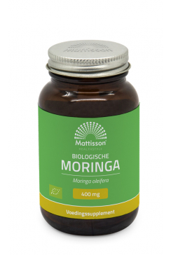 Biologisch Moringa Blad 400mg - 60 capsules