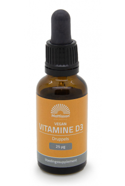 Vegan Vitamine D3 - 25 mcg - 25ml