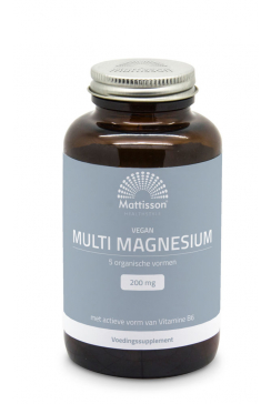 Multi Magnesium - 200mg complex - 180 tabletten