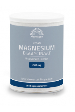 Magnesium Bisglycinaat poeder - 11% elementair Magnesium - 200 g